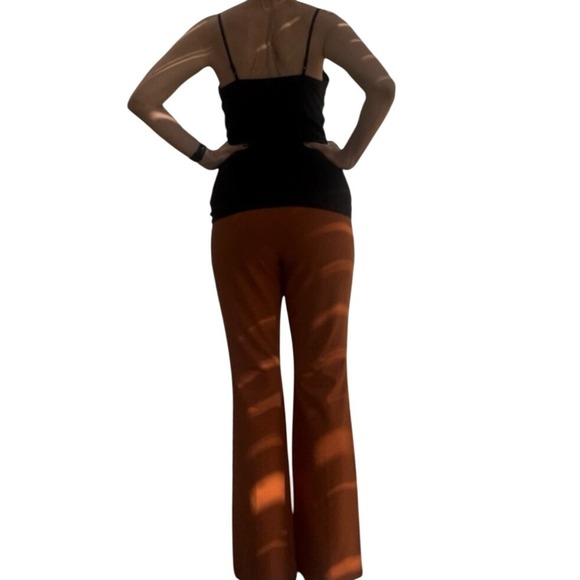 A New Day Women's Flare Leg Pull On Pants Career Casual Brown Rush Large - Picture 5 of 7